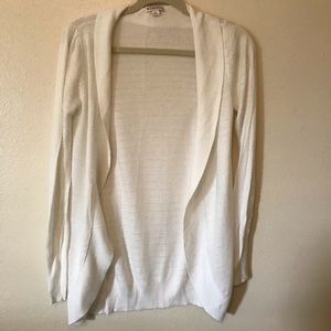 White cardigan from Target, size S